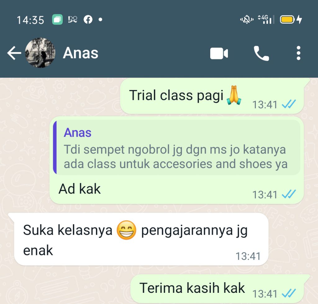 Anas – Testimonial