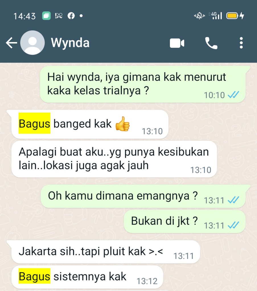 Wynda – Testimonial